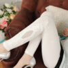 XS-7XL Leggings Women Cotton Lace Decoration Leggings Leggins Plus Size Long Leggings - Image 9