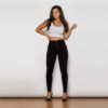 Shascullfites Melody booty lifting pants women black leggings high waist supper stretch gym leggings - Image 9