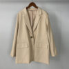 Spring Fashion Black Suit Jacket Women - Image 3