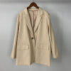 Spring Fashion Black Suit Jacket Women - Image 2
